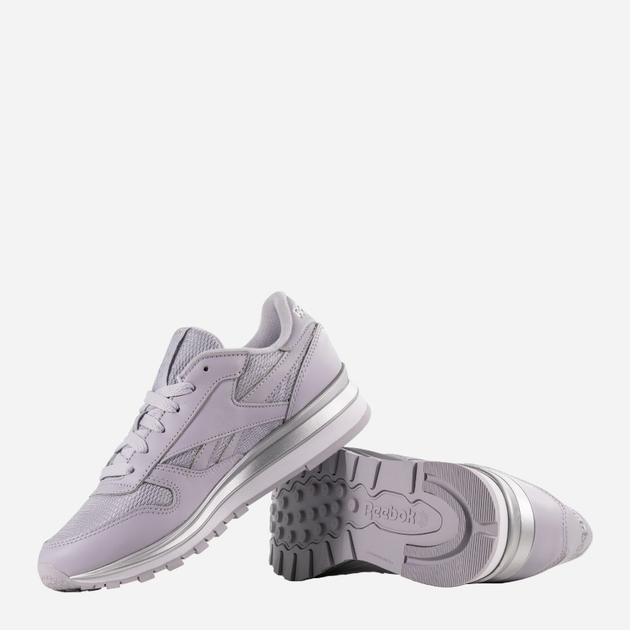 Buty sportowe damskie Reebok Cl Lthr EG6323 37 Fioletowe (4062053686422) - obraz 4