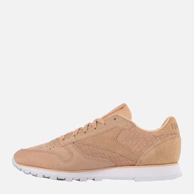 Buty sportowe damskie do kostki Reebok Cl Lthr Wovem EMB BT0004 37.5 Brzoskwiniowe (4059805449053) - obraz 2