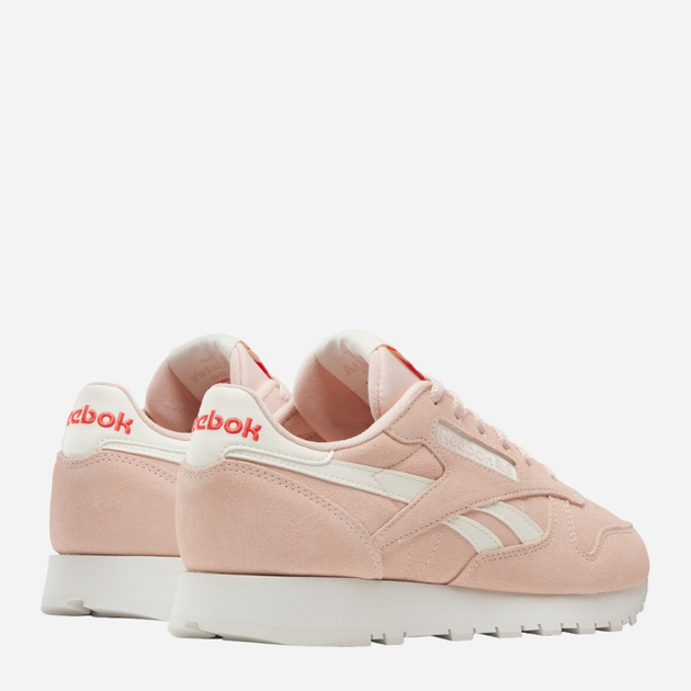 Buty sportowe damskie do kostki Reebok Classic Leather 100033451 38.5 Brzoskwiniowe (4066756695033) - obraz 2