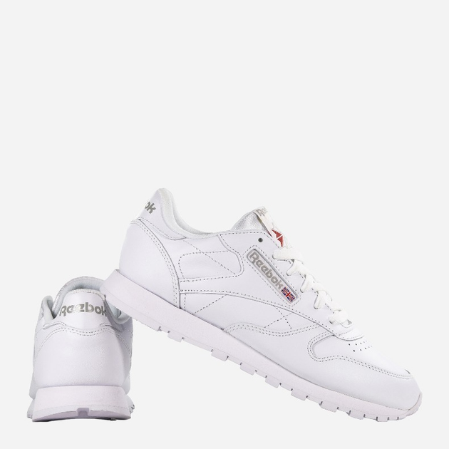 Жіночі кросівки Reebok Classic Leather 2232 35 Білі (54871758300) - зображення 3