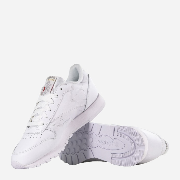 Жіночі кросівки Reebok Classic Leather 2232 35 Білі (54871758300) - зображення 4