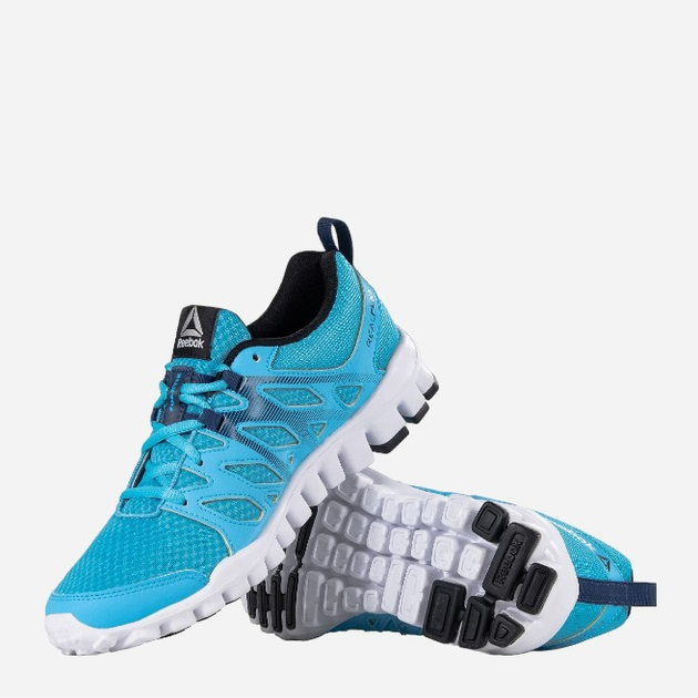 Buty do biegania damskie Reebok Realflex Train 4.0 AR3046 37 Niebieskie (4057282222541) - obraz 4