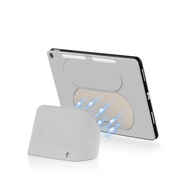 Чехол-книга для Google Pixel Tablet (10.95") умный чехол, складная трехмерная подставка (Белый) - изображение 3