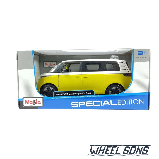 Модель автомобіля Volkswagen ID Buzz 2023 1:24 Maisto (M5556) - Фото 12 Модель автомобіля Volkswagen ID Buzz 2023 1:24 Maisto (M5556) - зображення 12