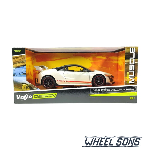 Модель автомобіля Acura NSX 1:24 Maisto (M5557) - Фото 10 Модель автомобіля Acura NSX 1:24 Maisto (M5557) - зображення 10