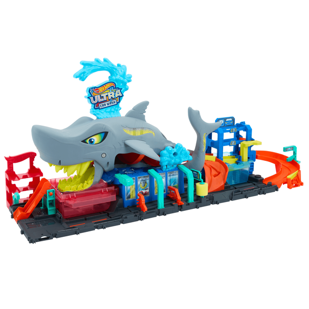 Hot Wheels ultimate новый легендарный гараж автомойка Акула Color