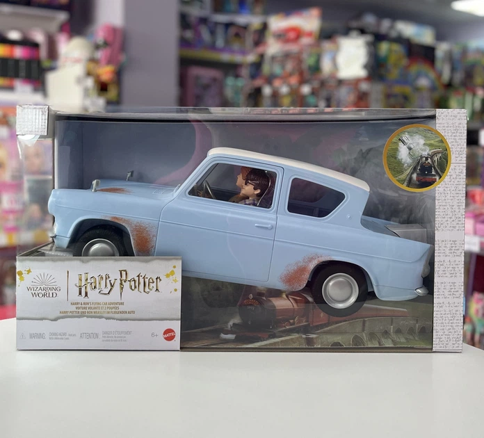 Harry Potter Гарри Поттер – Летающая машина с Гарри и Роном с машиной Ford Anglia HHX03 - изображение 7