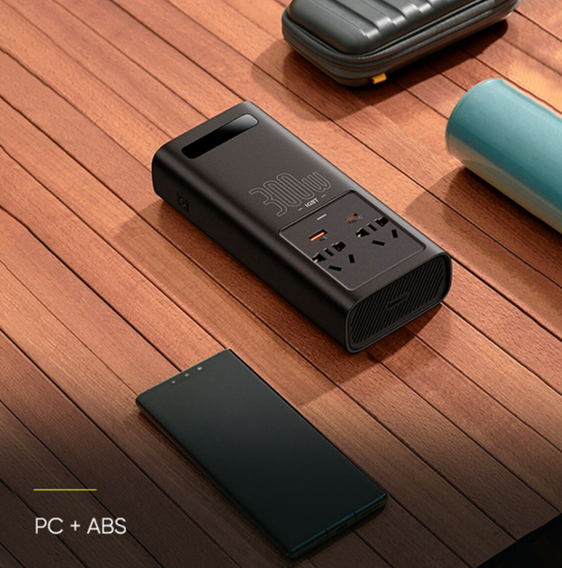 Автомобильный преобразователь напряжения Baseus IGBT Power Inverter 300W 110V US/JP для зарядки гаджетов 12В (5CD429056267) - изображение 8