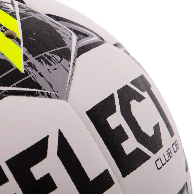М'яч футбол Select SELECT FB Club DB V23 №4 білий-сірий (Оригінал) - зображення 2