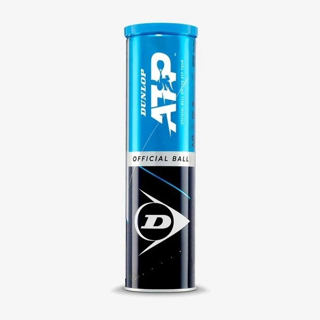 Теннисные мячи Dunlop ATP Official 4B 4шт. - Фото 3 Теннисные мячи Dunlop ATP Official 4B 4шт. - изображение 3