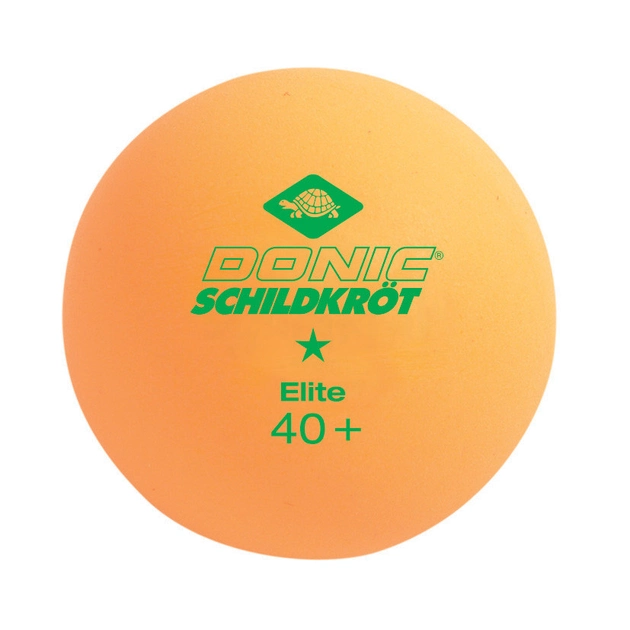 Кульки для настільного тенісу Donic Elite 1* 3 шт желтые - Фото 2 Кульки для настільного тенісу Donic Elite 1* 3 шт желтые - зображення 2