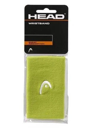 Напульсник HEAD NEW WRISTBAND 5" lime - Фото 1 Напульсник HEAD NEW WRISTBAND 5" lime - изображение 1