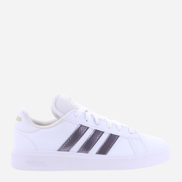 Жіночі кеди низькі adidas Grand Court Base 2 HR0248 36 Білий/Темно-синій (4066748454723) - зображення 1