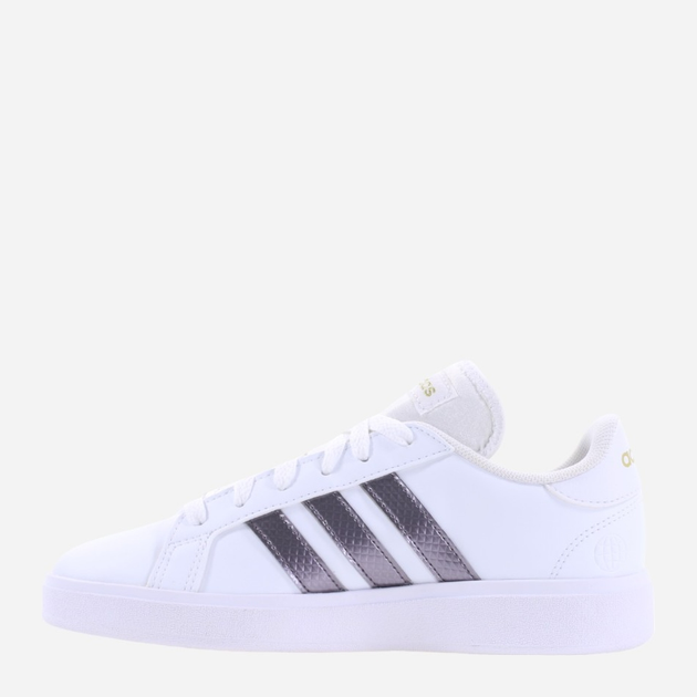 Жіночі кеди низькі adidas Grand Court Base 2 HR0248 36 Білий/Темно-синій (4066748454723) - зображення 2