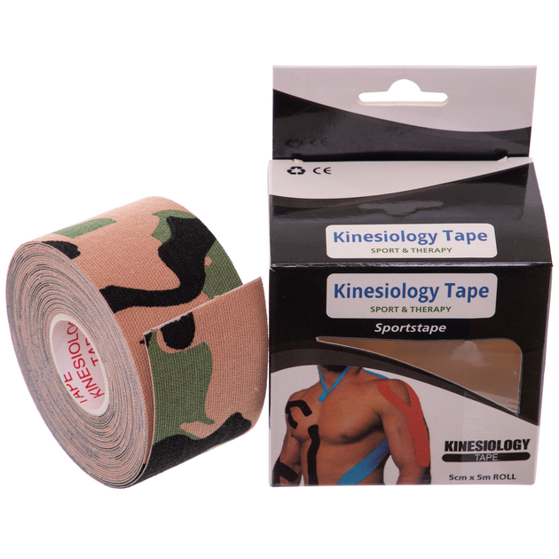 Кінезіо тейп (Kinesiology tape) BC-0474-3.8 - зображення 1