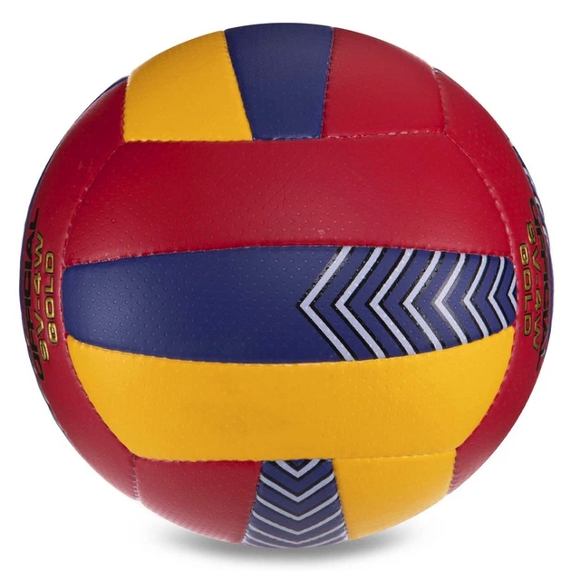 Мяч волейбольный PU BALLONSTAR (PU, №5, 3 шара, сшит вручную) (LG0162) - изображение 2