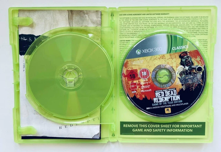 Red Dead Redemption Game of the Year Edition, английская версия - диск для Xbox One / XBOX 360, Б/У - Фото 3 Red Dead Redemption Game of the Year Edition, английская версия - диск для Xbox One / XBOX 360, Б/У - изображение 3