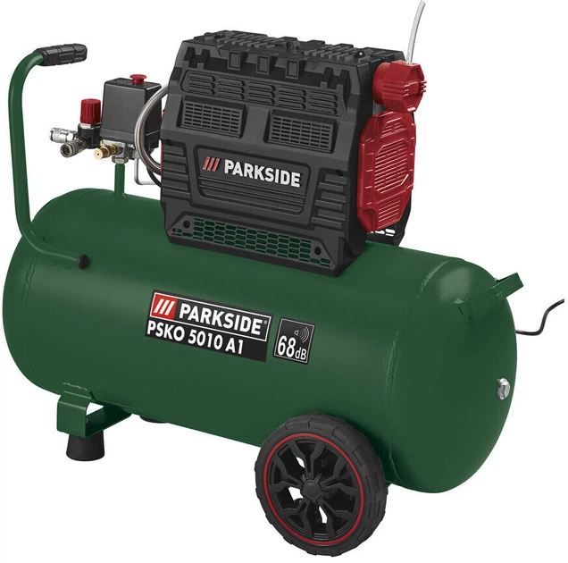 Компрессор безмасляный Parkside PSKO 5010 A1 (099112445) - Фото 2 Компрессор безмасляный Parkside PSKO 5010 A1 (099112445) - изображение 2