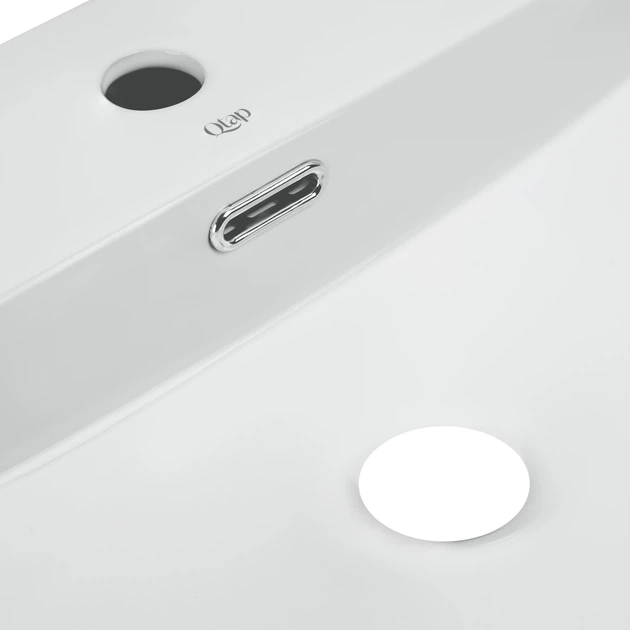 Умывальник Qtap Nando LT 600x420x130 White QT12116146W - изображение 4