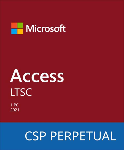 Програмний продукт Microsoft Access LTSC 2021 (DG7GMGF0D7FV-0001) - изображение 1