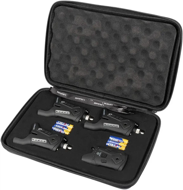 Набір сигналізаторів Brain Wireless Bite Alarm F-1 3+1 - зображення 2