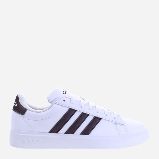 Жіночі кеди низькі adidas Grand Court 2.0 ID2978 36.5 Білий/Коричневий (4066765292520) - зображення 1