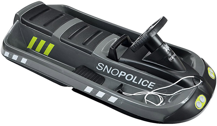 Гірськолижні санки Hamax Sno Police 505521 Сірі (7029775055216) - зображення 1