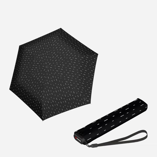 Зонт складной механический с чехлом Knirps US.050 Ultra Light Slim Manual Kn95 0050 8472 Черный (9003034273946) - Фото 1 Зонт складной механический с чехлом Knirps US.050 Ultra Light Slim Manual Kn95 0050 8472 Черный (9003034273946) - изображение 1