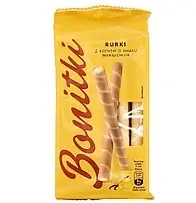 Вафельные трубочки Bonitki Rurki Ванильные 280 г - Фото 1 Вафельные трубочки Bonitki Rurki Ванильные 280 г - изображение 1