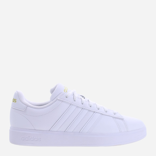 Жіночі кеди низькі adidas Grand Court 2.0 GW9213 41.5 Білий/Лимонний (4065427717906) - зображення 1