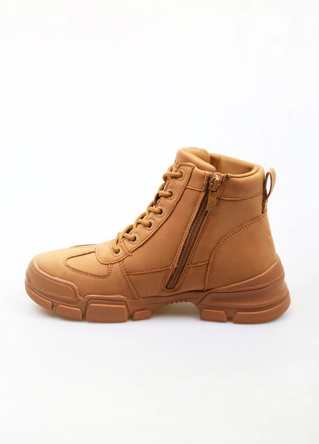 Ботинки Qwest 38 Светло-коричневый (PK-202B-F25-2029-Light-brown) - изображение 3