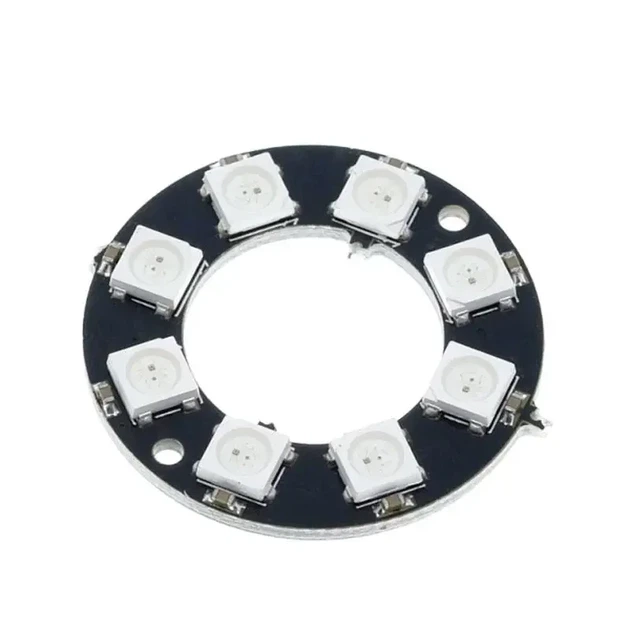 RGB 8-битный светодиодный модуль WS2812B 5050 - Фото 3 RGB 8-битный светодиодный модуль WS2812B 5050 - изображение 3