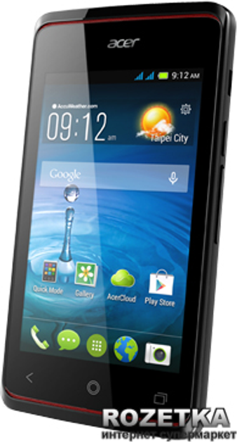 Мобильный телефон Acer Liquid Z200 DualSim Titanium Black – фото ...