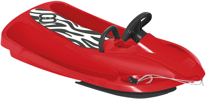 Горнолыжные санки Hamax Sno Zebra 503517 Красные (7029775035171) - изображение 1