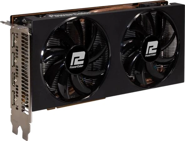 Відеокарта AMD Radeon PowerColor RX 5600 XT 6GB (AXRX 5600XT 6GBD6-3DHV2/OC) - зображення 2