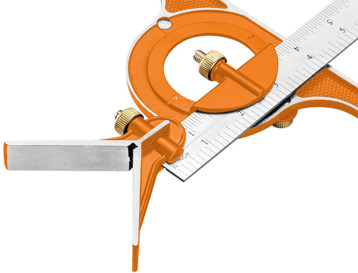 Kombinowany kątownik NEO Tools 72-120 z regulacją kąta 30 cm (5907558447378) - obraz 3