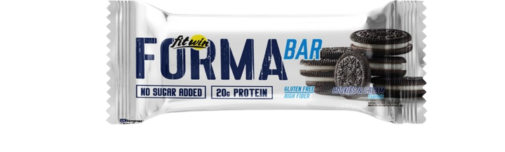 Протеиновый батончик FitWin FormaBar 33% 60 г Печенье и крем (бокс 12шт*60г) - изображение 2