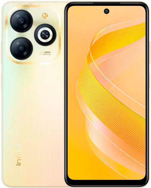 Мобильный телефон Infinix Smart 8 4/128GB Shiny Gold – фото, отзывы ...