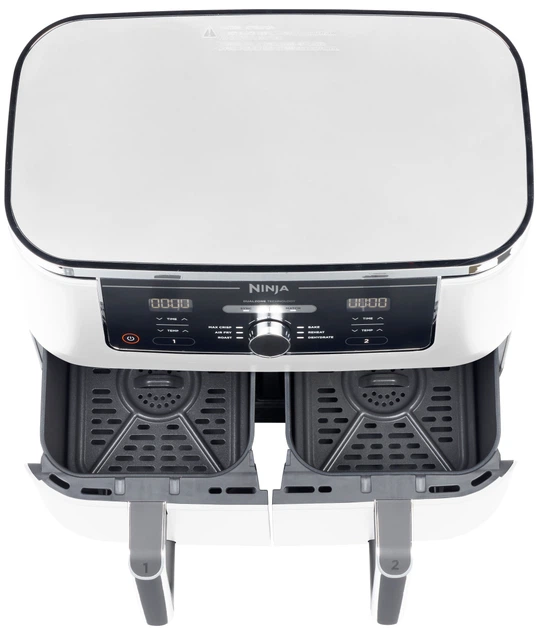 Frytkownica beztłuszczowa Ninja Foodi Dual Zone Max AF400EUWH - obraz 6