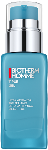 Гель для обличчя Biotherm Homme T-Pur Ультраматуючий та контролюючий жирність 50 мл (3614272975019) - зображення 1