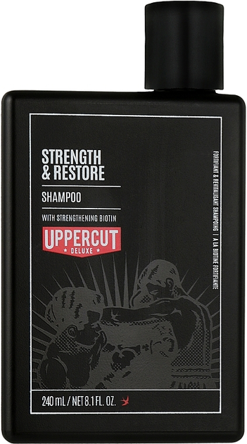 Шампунь Uppercut Deluxe Strength & Restore Зміцнювальний 240 мл (817891024806) - зображення 1