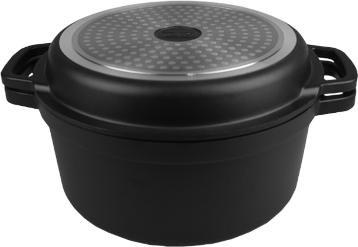 Garnek Maestro z patelnią okrągły 6.7 l (MR-4128) - obraz 4