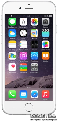 Мобільний телефон Apple iPhone 6 64GB Silver – фото, відгуки