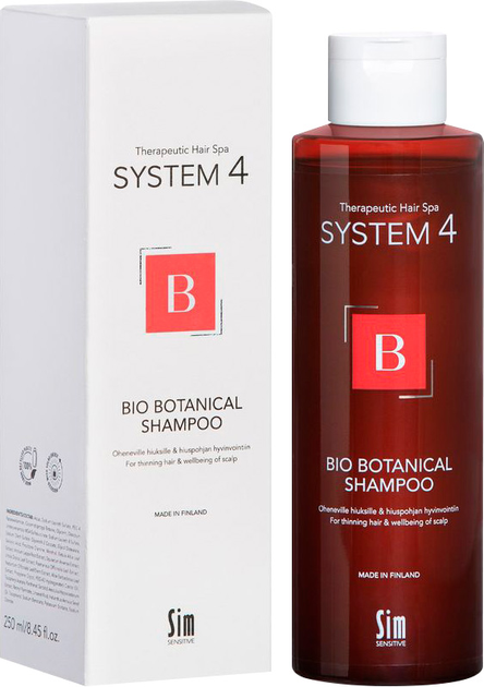 Біо ботанічний шампунь Sim Sensitive System 4 Bio Botanical Shampoo від випадіння волосся 250 мл від Rozetka на платформі USKIDKA Акція на Біо ботанічний шампунь Sim Sensitive System 4 Bio Botanical Shampoo від випадіння волосся 250 мл від Rozetka