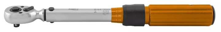 Zestaw kluczy dynamometrycznych NEO Tools dwukierunkowych 1/4" 3/8" 1/2" 3 szt. 08-845 (5907558463538) - obraz 3