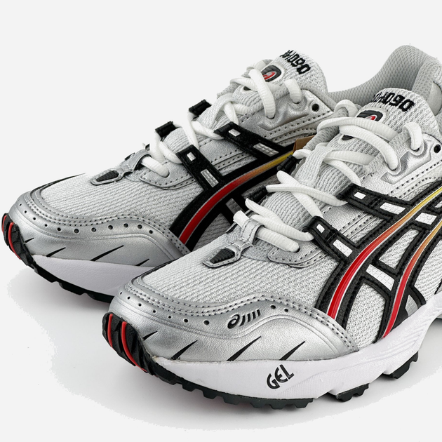 Чоловічі кросівки для бігу Asics GEL-1090 1021A285-100 43.5 Білі (4550215515388) - зображення 4