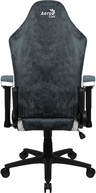 Комп'ютерне крісло для геймера AeroCool Crown Aerosuede Steel Blue - изображение 9