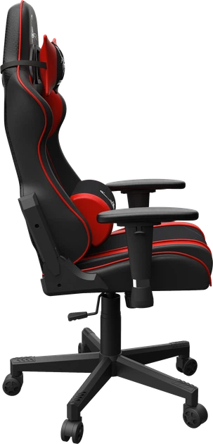 Комп'ютерне крісло для геймера Gembird Scorpion 02X Black-Red (GC-SCORPION-02X) - изображение 4