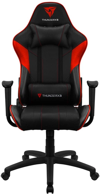 Комп'ютерне крісло для геймера AeroCool Thunder3X EC3 AIR Black/Red (AERO-EC3-BR) - зображення 2
