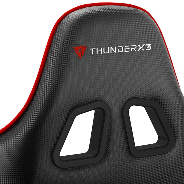 Комп'ютерне крісло для геймера AeroCool Thunder3X EC3 AIR Black/Red (AERO-EC3-BR) - зображення 7